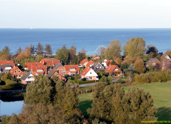 Blick aus der Fewo Muschelrauschen